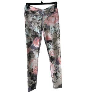 Fabletics Size XS Salar‎ Power Hold Floral Leggings